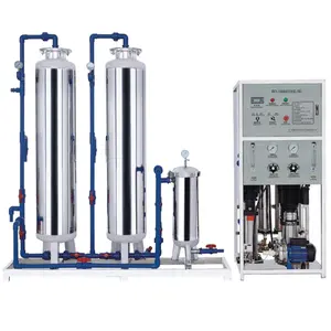 Automatic reverse osmosis (RO) water filtration equipment Water supply station drinking water filtration