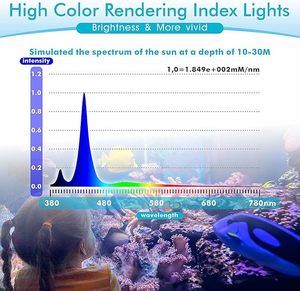 Hygger 30 Watts LED Lumière Dimmable Full Marine LED Fish Light Saltwater <span class=keywords><strong>Nano</strong></span> LPS SPS Lighting - Product Image 5