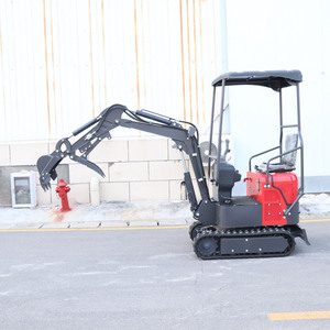 Miniexcavadora compacta de 0.8-1.0 toneladas con motor Koop para construcción en granjas y jardines, certificación CE EPA opcional, versión corta. - Product Image 2