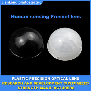 OEM 직경 블랙 렌즈 모션 센서 인체 유도 스위치 HDPE 플라스틱 렌즈 모션 센서 프레넬 PIR 렌즈 - Product Image 6