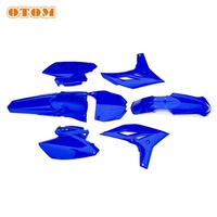 Kit de carénage complet en plastique bleu pour moto tout-terrain OTOM YZ250F 10-13, carénage interne pour position droite YAMAHA