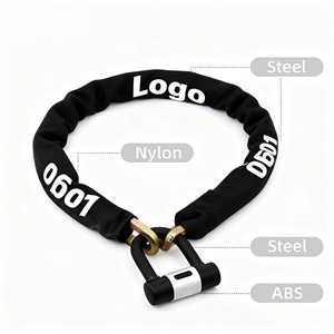 Offre Spéciale : Antivol à Combinaison pour Moto, Chaîne Antivol et <span class=keywords><strong>Cadenas</strong></span> en <span class=keywords><strong>U</strong></span> Haute Sécurité Anti-Coupure pour Moto et Vélo - Product Image 3