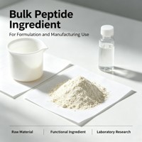 Poudre de peptides de testicules de mouton de haute pureté en gros, peptides ovins pour la formulation d'aliments fonctionnels