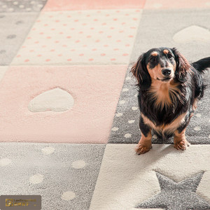 Nuova Tendenza <span class=keywords><strong>Tappeto</strong></span> per <span class=keywords><strong>Cameretta</strong></span> ad Alta Elasticità e Resistenza, Lavabile, in Polipropilene, per Camera da Letto e Asilo Nido LandScopeTech - Product Image 1