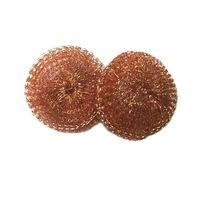 YUFU tricoté cuivre récureur cuisine plat nettoyage maille éponge pot abrasif rapidement et facilement durable anti-bactérien lavage