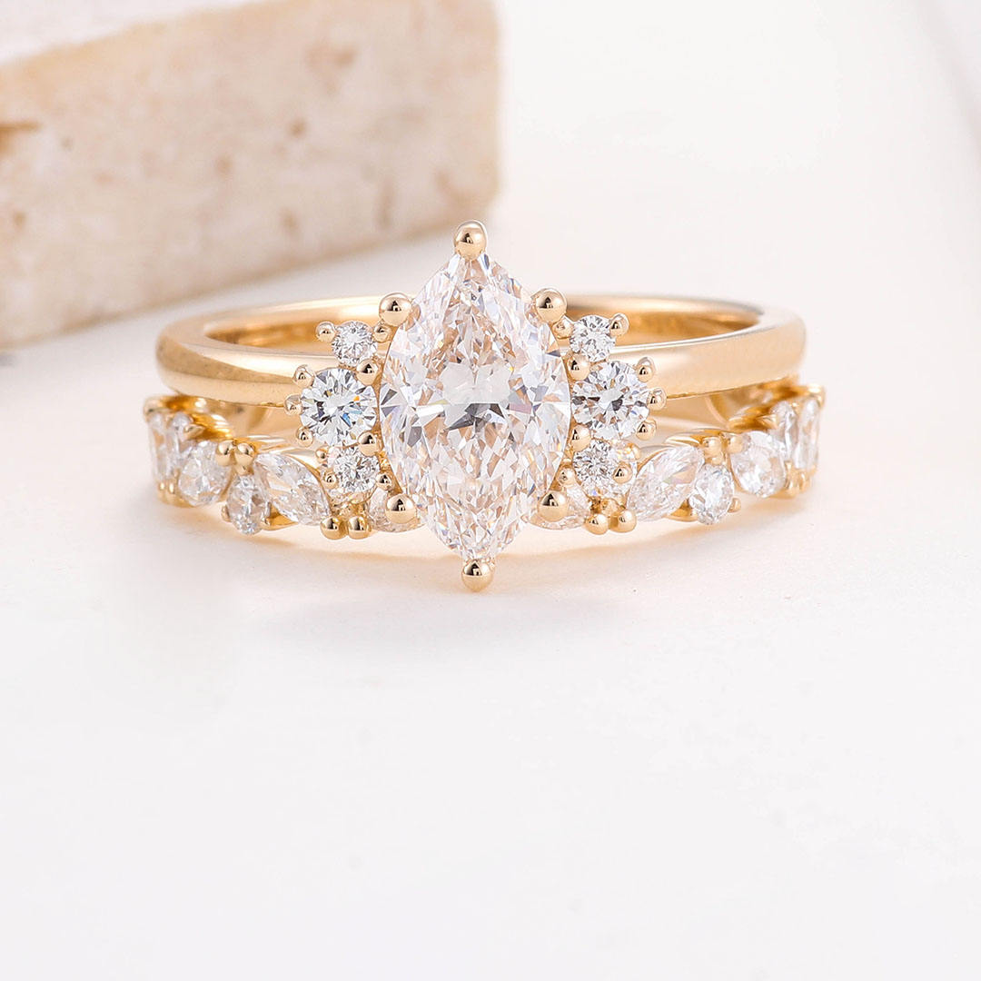 เพชรสังเคราะห์ในห้องปฏิบัติการ ทองคำ 14K