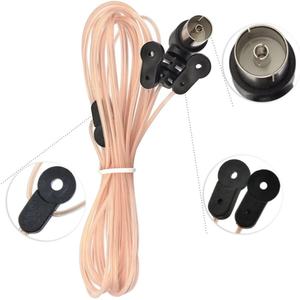 <span class=keywords><strong>Antenne</strong></span> de voiture AM/FM/DAB avec portée 88-108MHz Prise rapide F externe double parallèle transparente pour radio - Product Image 4