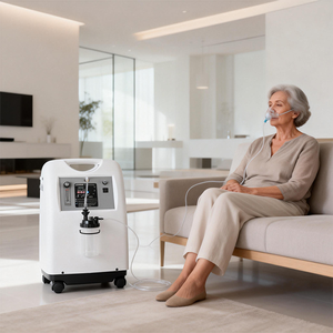 Concentrador de Oxígeno Doméstico de 5L con Sistema de Alarma Inteligente - Product Image 1