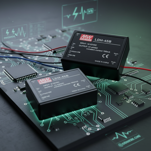 Mean Well Ldh-45b Dc Dc Converter 45W 500Ma Single Channel Buck Topology Input 24Vdc Output 21-64Vdc Constant Current <b>Led</b> <b>Driver</b> - Product Image 2