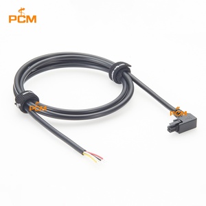Câble d'assemblage de signal d'alimentation à angle droit Micro-Fit 3.0 4 broches vers extrémité ouverte 90 degrés 300V 5A pour appareil embarqué industriel - Product Image 5