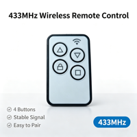 Control Remoto y Receptores WS para Barrera de Estacionamiento Automática
