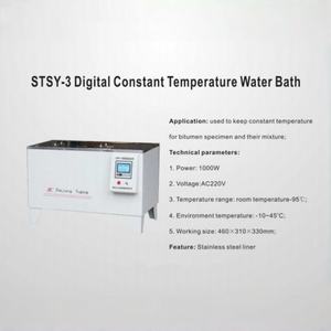 Baño de Temperatura Constante Digital Serie <span class=keywords><strong>STSY</strong></span> de YUFNG, Precisión de 1°C, Calentamiento de 500W, para Pruebas de Laboratorio de Mezclas de Asfalto y Betún - Product Image 6