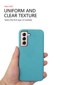 <span class=keywords><strong>Coque</strong></span> complète pour <span class=keywords><strong>Samsung</strong></span> Galaxy S23 <span class=keywords><strong>S22</strong></span> S21 Plus Housse de téléphone en cuir véritable <span class=keywords><strong>ultra</strong></span> antichoc - Product Image 3