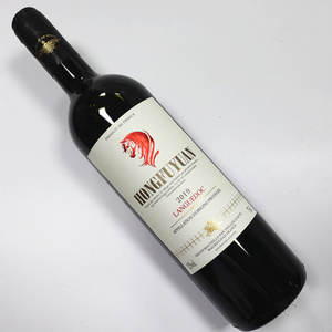 Tùy Chỉnh Logo Frosted Và Bump Craft Red Foil Embossed <span class=keywords><strong>Wine</strong></span> Sticker 750Ml Chai Rượu Vang Thiết Kế Nhãn - Product Image 1