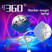 Lumière LED USB IP65 E27 Magic Ball à haute luminosité, rotative et stroboscopique, pour scène, KTV, discothèque, bar