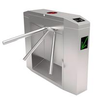 Portillon tournant automatique LeapX sur trépied, système de contrôle d'accès de sécurité personnalisé OEM, entrée/sortie commerciale en métal robuste