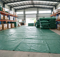 Rouleau de tissu de bâche en fil de verre E-Glass sergé, enduit de PVC, résistant à la chaleur, imperméable et sans alcali, marque HC, origine Hebei