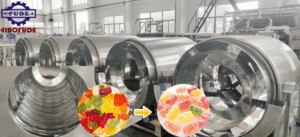 Machine de fabrication de bonbons gommeux à la gélatine hautement recommandée Ligne de production d'ours gommeux aux vitamines personnalisée - Product Image 5