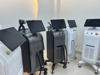Air froid refroidissement de la peau laser détatouage illimité clignote machine illimité clignote mini appareil portable à vendre
