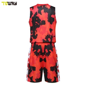 BETHERIVAL Nouveau design Maillot de basket respirant à séchage rapide anti-bactérien 100% polyester - Product Image 5