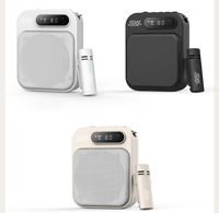 Amplificateur vocal sans fil Bluetooth avec micro-cravate, haut-parleur portable 5W/10W 2000mAh magnétique pour entraînement sportif, yoga, natation, danse
