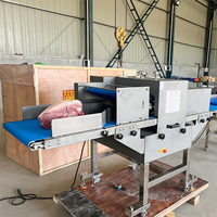 Machine à découper la viande fraîche multifonctionnelle pour volailles, fruits de mer, viande de porc, et bandes de viande fraîche, pour des tranches uniformes et rapides