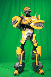 Disfraz de Robot <span class=keywords><strong>Transformer</strong></span> Realista Personalizado para Adultos, Traje de <span class=keywords><strong>Bumblebee</strong></span> - Product Image 4