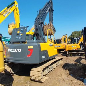 Excavadora de cadenas Volvo usada, excavadora de cadenas de 14 toneladas, motor original importado, 1 año de garantía - Product Image 4