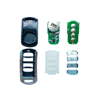 Duplicador de Control Remoto Universal de Código Variable 433MHz, Metálico y Protector, para Abridor de Puerta de Garaje y Portón, con 4 Botones