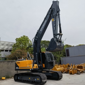 รถขุดไฮดรอลิคตีนตะขาบมือสองฮุนได220lc-9s รถขุด220lc ฮุนไดสภาพดี - Product Image 4