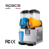Machine à Granita 2x12L la plus vendue pour usage commercial et domestique