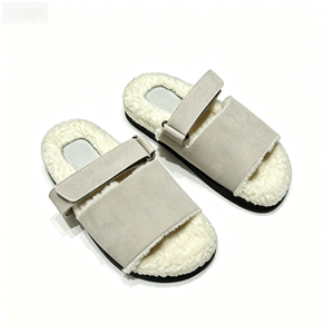 Sandalias de invierno de felpa para mujer, zapatos de mujer, chaussures femme, pantuflas, zapatos de mujer, sandalias para mujer - Product Image 5
