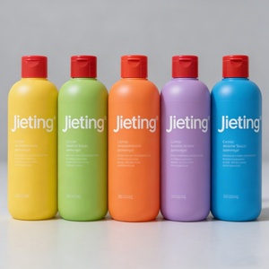 Emballages cosmétiques personnalisés en HDPE colorés givrés, flacons de lotion, contenants en plastique, flacon pompe, vaporisateur, hydratant, shampoing - Product Image 5