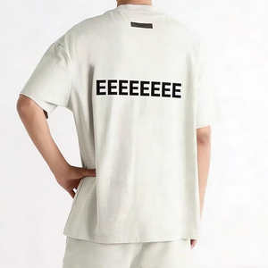 เสื้อยืดคุณภาพเยี่ยมสไตล์ 80s AmMengkoia ผ้าเมอร์เซอไรซ์ ทรงหลวมสำหรับผู้ชาย แขนสั้น ใส่สบาย ระบายอากาศดี เหมาะสำหรับฤดูร้อน คุณภาพเยี่ยม - Product Image 4