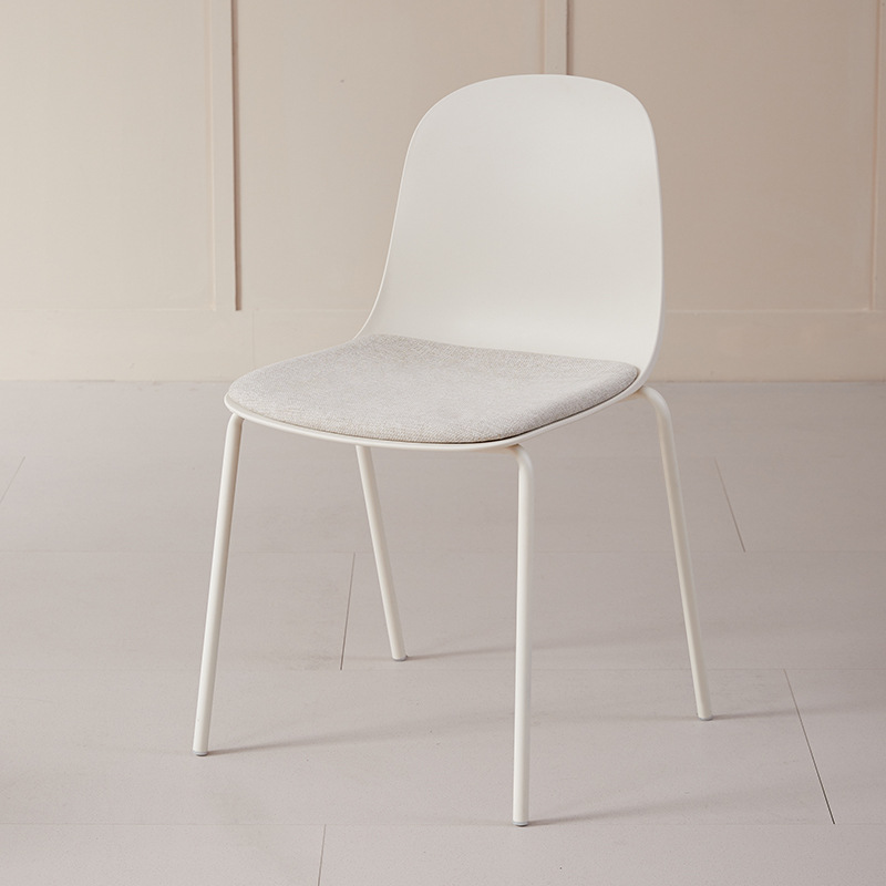 Blanco con acolchado, patas de hierro reforzadas LGF