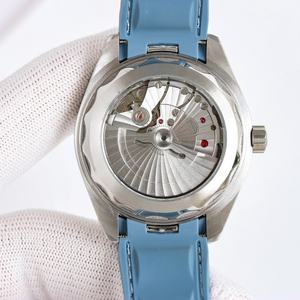 Montre de plongée sportive classique best-seller, qualité 5A, cadran bleu 43 mm avec aiguilles, bracelet en acier inoxydable et caoutchouc - Product Image 2