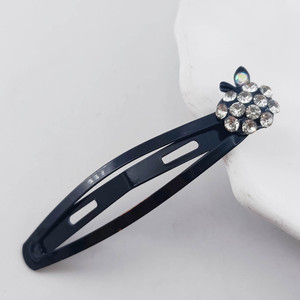 Nuevo patrón estilo mujeres accesorios para el cabello brillo negro pasador cristal horquilla brillo horquilla BB horquillas pinzas para el cabello - Product Image 1