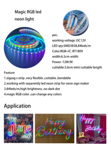 Adv 6mm 8mm 12mm <span class=keywords><strong>Led</strong></span> tubo de silicona neón 2nd generar <span class=keywords><strong>Flex</strong></span> <span class=keywords><strong>Luces</strong></span> DC5V Zigzag s tira <span class=keywords><strong>Led</strong></span> neón <span class=keywords><strong>Flex</strong></span> <span class=keywords><strong>Led</strong></span> 12V para fabricante de señales - Product Image 6