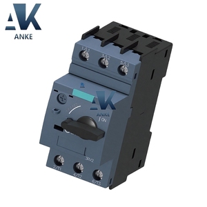 Interruptor de Protección de Motor Industrial de Plástico 3RV2011-1HA10, Nuevo, 3P 100kA 8A, Equipo Electrónico, Montaje en Riel DIN - Product Image 1