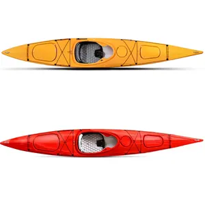 Kayak de mar personalizado, Kayak de alta calidad, al por mayor, Sit In Sea, ABS, termoformado, deportes marinos