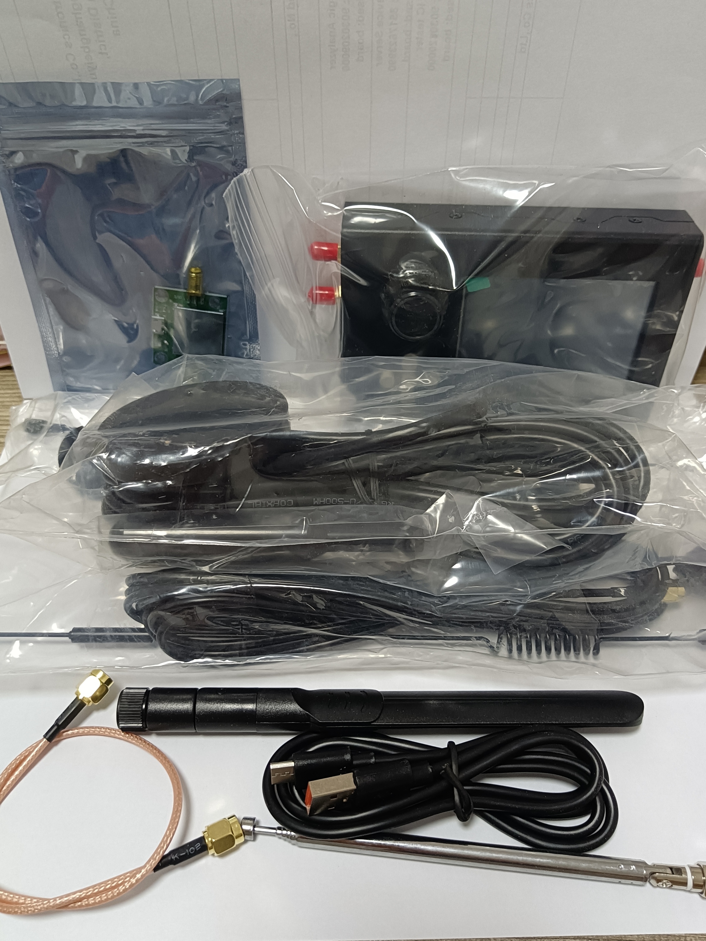 HackRF One Portapack H2 with 5 Antennas & Data Cable - SDR Radio