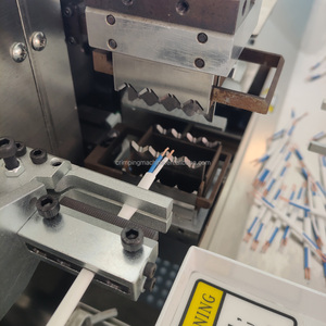 Automatic Flat Sheath <b>Wire</b> Cutter Stripper with Dual End Tinning for Electronic <b>Cable</b> <b>Assembly</b> Lines - Product Image 4