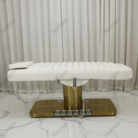 Table de massage électrique pour salon de beauté, lit de soin du visage, chaise de spa, mobilier de beauté pour extensions de cils, lit de salon avec mécanisme de levage électrique