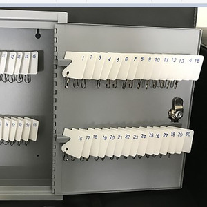 Bán buôn vuông rãnh thẻ chìa khóa đánh số 1 đến 30 hoặc nhựa thẻ chìa khóa 1 đến 100 quản lý quan trọng - Product Image 2