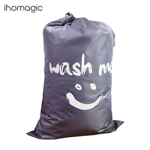 Sac à linge robuste en <span class=keywords><strong>Nylon</strong></span> avec cordon de serrage, grande capacité, nettoyage à sec bon marché - Product Image 1