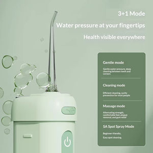 Hydropulseur électrique portable et étanche pour nettoyage dentaire professionnel, rechargeable pour la maison, l'extérieur et l'hôtel - Product Image 3
