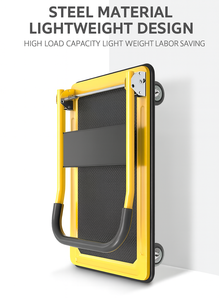 Carretilla de <span class=keywords><strong>Plataforma</strong></span> Plegable de Cuatro Ruedas, Adecuada <span class=keywords><strong>para</strong></span> Supermercados, Almacenes, Camiones de Carga, Industrial, Moderna, la <span class=keywords><strong>Mejor</strong></span> - Product Image 2