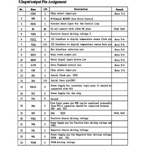 Werksverkauf 10,85 Zoll 1360x480 E-Paper E-Ink-Display mit schwarz-weiß-rotem COG Low-Power JD79686 für elektronische Beschilderung - Product Image 6