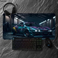 Cool Cars Élégant Cyberpunk PC Gaming Tapis De Souris Gamer Tapis En Caoutchouc Teclado Pad Tapis Ordinateur Portable Bureau Tapis 900X400