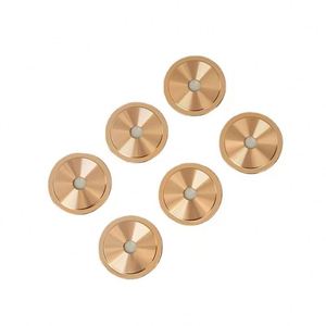 Anodized CD Grain Aluminum Buttons High Bright Metal <b>Switch</b> Knobs for bluetooth Earphones <b>Speaker</b> Temperature Control - Product Image 4